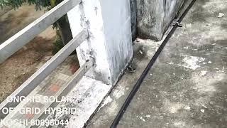 Ongrid Solar Power Plant Kochi ongridsolar diy kochi youtube [upl. by Swan]