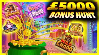 Epic £5K High Stakes Slots Bonus Hunt Big Wins amp Surprises  Spinitincom [upl. by Franek860]