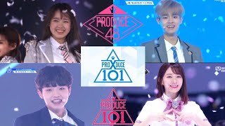 Produce X 101 PICK ME ALL PICK ME Produce 48 Produce 101 Pick Me 모든 쇼 시즌 [upl. by Eiramyma]