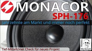 GRAUE EMINENZ  Der SPH176 von Monacor  ziemlich alt und immer noch gut  MONACOR [upl. by Nigle]