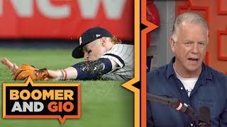 Clint Frazier was a MESS in right field  Boomer amp Gio [upl. by Billye]