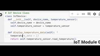 Module 03  IoT Data Utlization  Simulation [upl. by Isola]