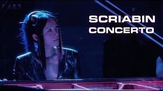 Scriabin Concerto with LIVE SYNESTHESIA Konzerthaus  SERENE [upl. by Eedeed]