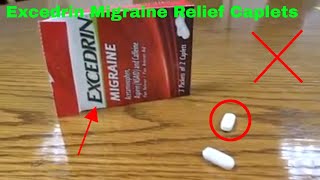 ✅ How To Use Excedrin Migraine Relief Caplets Review [upl. by Oluap]