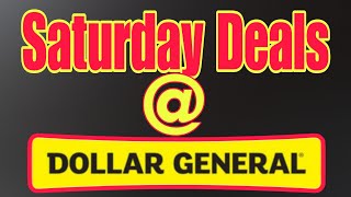 Dollar General 525 Coupon Deals Saturday Only [upl. by Alym]