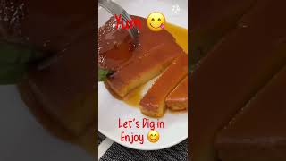 BAKED LECHE FLAN lecheflan shorts kitchenomica [upl. by Kaya84]