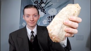 Taco Bells NEW Classic Cheesy Double Beef Burrito Review [upl. by Noirrad]