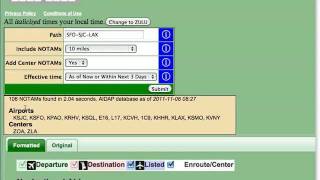 NOTAM Flight Stages Explained [upl. by Ihcekn]