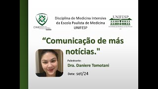 Comunicação de más notícias [upl. by Halla]