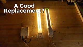 Saled LED PLL Fluorecent Retrofit Are They Any Good [upl. by Kelda10]