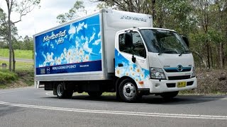 Hino 300 Series Hybrid Truck [upl. by Adnerol]