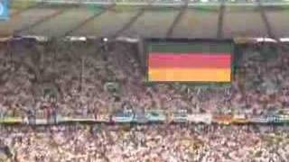 German National Anthem World Cup Quarterfinal Berlin [upl. by Airotahs654]