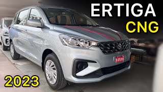 इसका कोई तोड़ नहीं 🔥 Maruti Ertiga Vxi CNG 2023 Model 🔥 Price Features amp All Specs [upl. by Skvorak]