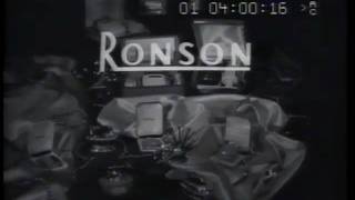 Ronson lighter shaver TV commercial mute [upl. by Benyamin]