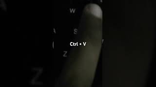 Shortcut Key In Keyboard Vlog 001 👍👍😍😍 [upl. by Annaej]