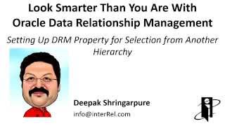 Setting Up DRM Property for Selection from Another Hierarchy [upl. by Barrus]