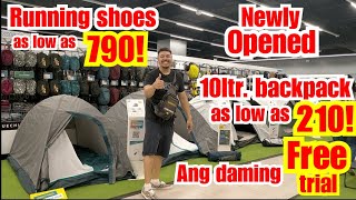 Newest Decathlon in the South Running shoes dito 790 lang Ang dami pang Free trials [upl. by Eyk]