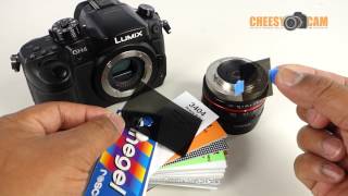 Hack Tip Adding ND Filter Gel on Rokinon Fisheye Lens to Block Light [upl. by Ruby]