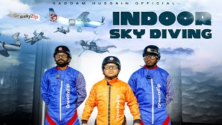 Sky Diving in Hydrabad  With My Gang  Saddam Hussain Official  Zip Gravity [upl. by Samaj]