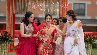 THE BEST NEPALI CINEMATIC WEDDING 4K  PRINCY amp AMIR  KS PHOTOGRAPHY [upl. by Wagshul]