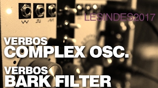 VERBOS COMPLEX OSCILLATOR  BARK FILTER PROCESSOR  12 [upl. by Ellehcit]