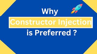 Why Constructor Injection is Preferred in Spring Boot   Constructor Injection vs Field Injection [upl. by Adeirf673]