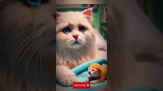 Can Kitten Become an F1 News Championcatsoftiktok cat cute ai aiart poorcat catlover shorts [upl. by Kati]