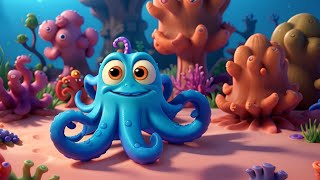 Octopus Song  Nursery Rhymes for Kids [upl. by Fabrianne]