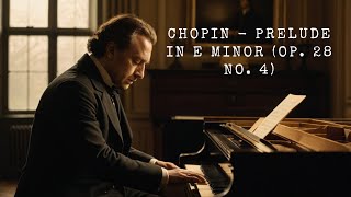 Chopin  Prelude in E Minor Op 28 No 4 Lyric Video [upl. by Hserus]