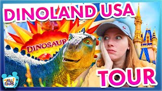 LITERALLY EVERYTHING In Disney World  Animal Kingdoms Dinoland USA [upl. by Schnabel695]