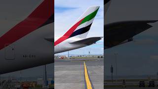 Emirates A380 Pushbackshorts aviation travel trending viralvideo shortsfeed youtubeshorts [upl. by Perusse]