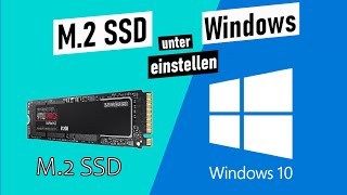 M2 SSD wird in Windows 10 nicht erkannt [upl. by Bartholemy320]