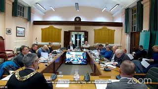 Biggleswade Town Council Meeting 9th January 2024 [upl. by Htaras]