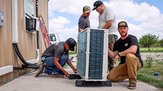 Installing a 4 Zone DUCTLESS system in Mexico  Ep 1 [upl. by Arik]