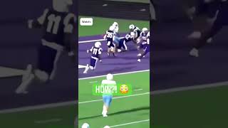 Crazy high school football touchdown ￼ [upl. by Miarfe]