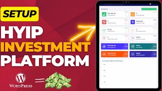 How To Make Investment Platform Hyip In Wordpress 2023  Mlm Investment [upl. by Avruch41]