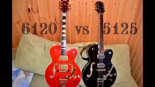 gretsch 6120 vs gretsch 5125 [upl. by Sherrill]