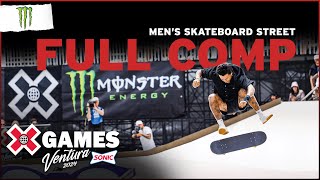 Monster Energy Men’s Skateboard Street FULL COMPETITION  X Games Ventura 2024 [upl. by Demitria422]