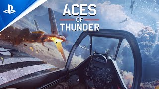 Aces of Thunder  Announcement Trailer  PS VR2 Games [upl. by Picco]