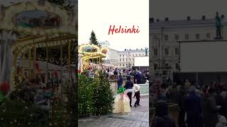 Helsinki Christmas market helsinki travel christmas [upl. by Gerrie]