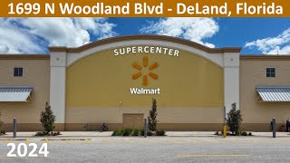 Walmart Supercenter in DeLand Florida at 1699 N Woodland Blvd  Store 860 [upl. by Mettah]