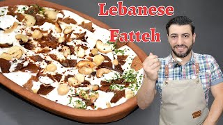 Make Lebanese Fatteh Like A Pro Quick And Easy [upl. by Ebbarta516]