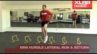 Mini Hurdle Training Drills [upl. by Ednyl]