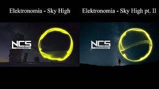 Elektronomia  Sky High x Elektronomia  Sky High pt II NCS Release Mashup [upl. by Nahtannhoj]