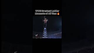 Wwe most memorable ladder moment shorts wwe aew shortsvideo [upl. by Akinimod112]