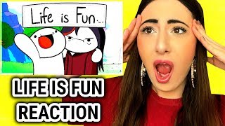 LIFE IS FUN FT BOYINABAND BY THEODD1ISOUT  REACTION [upl. by Zink]