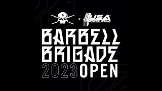 2023 USA Powerlifting Barbell brigade Open Platform 1 [upl. by Tumer969]