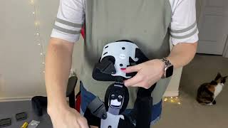 Review of the Orthomen Medial Unloader Knee Brace from Amazon Live [upl. by Lenaj]