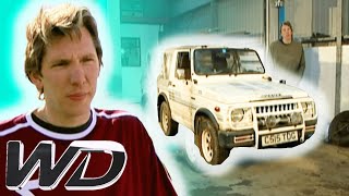 Suzuki SJ410 How To Change The Wheels And Axels I Wheeler Dealers [upl. by Ocisnarf]