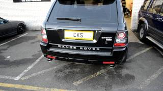 Range Rover TDV8 CKS Sport Exhaust Rear Silencers [upl. by Pedersen]